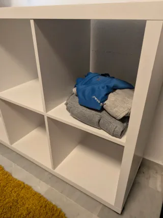 Estantería con rueda  Blanca madera Conforama