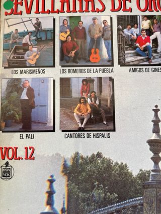 Disco Vinilo Sevillanas de Oro Vol. 12