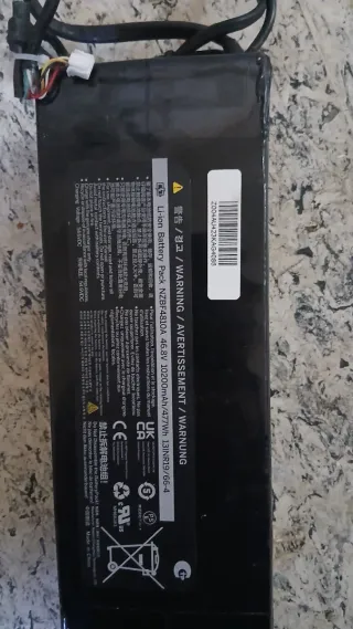 Batería Li-ion 48.6V 10200mAh