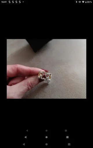 Anillo Corazones Talla 8