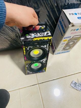 Altavoz PRO TONE Rock & Roll Multicolor