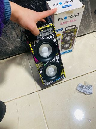 Altavoz PRO TONE Rock & Roll Multicolor