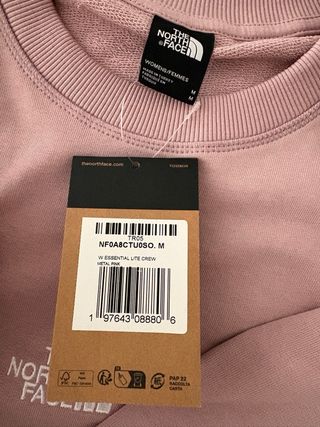 Sudadera Nueva The North Face Rosa Talla M