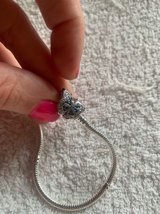 Pulsera Mariposa Plata para charm abalorio Pandora