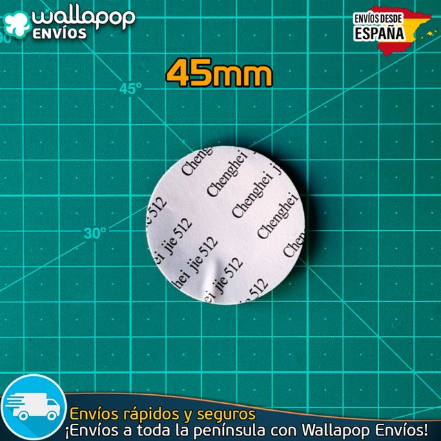 Emblema Volante BMW Blanco y Negro 45mm