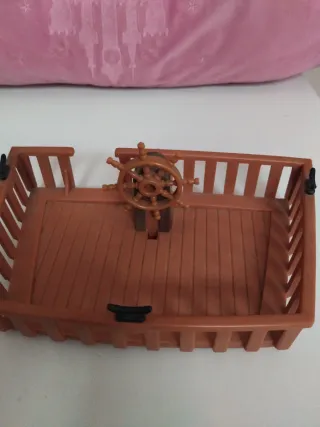 Playmobil cubierta superior timón camarote capitán