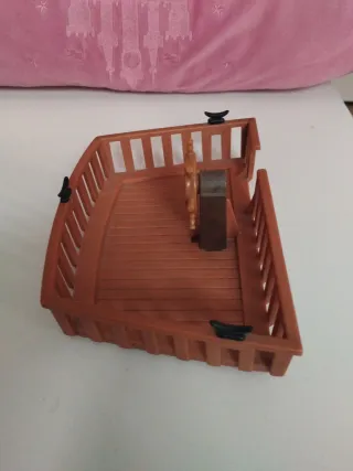 Playmobil cubierta superior timón camarote capitán