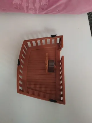 Playmobil cubierta superior timón camarote capitán