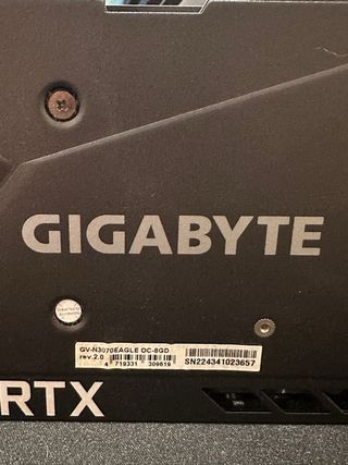 Gigabyte RTX 3070 Eagle OC 8GB Caja