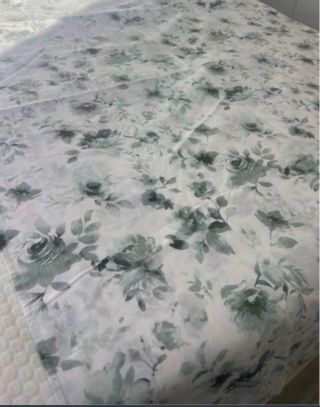 Funda nórdica floral y 2 cuadrantes