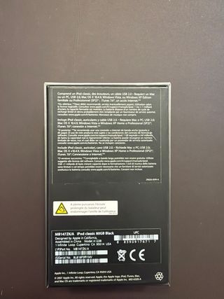 iPod Classic 80GB Negro