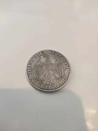Moneda 5 Reichsmark Graf Zeppelin 1929