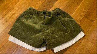 Pantalón Fallero niño verde y blanco Talla 0