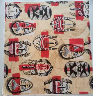 Telas con estampado africano