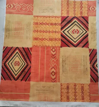 Telas con estampado africano