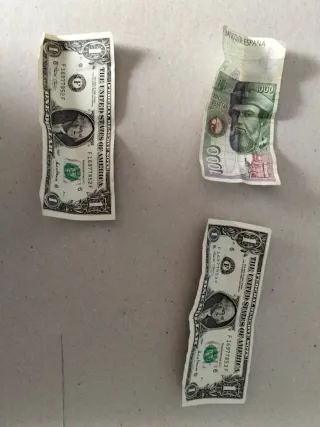 Lote Billetes Antiguos Portugal y Francia