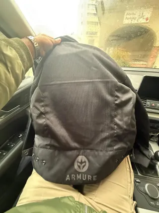 Chaqueta Moto Mujer ARMURE Negra