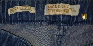 Jeans donna con brillantini