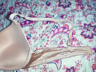 Sujetador relleno beige/dorado