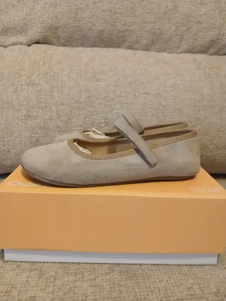 Zapatos Bailarinas Barefoot Niña. Talla 33.