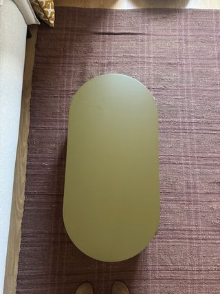 Mesa de centro H&M Home verde Nueva