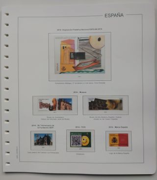 SUPLEMENTO EDIFIL 2014 SELLOS ESPAÑA ESTCH.TRANSP.