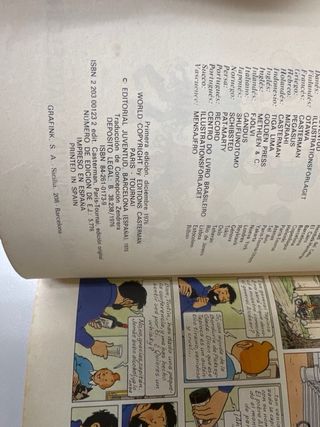 Tintín primeras ediciones