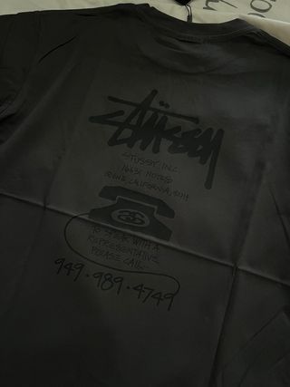 Camiseta Stüssy Gris Talla M