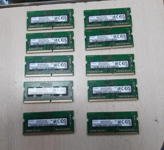 Lote 10 Memorias RAM DDR4 4GB Samsung