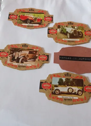 Vitolas Colección Marcas de Automóviles Antiguos