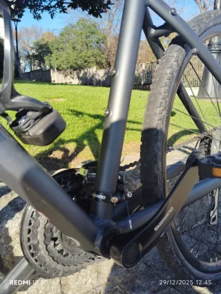 Bicicleta Bianchi Velomann T-Cross Gris