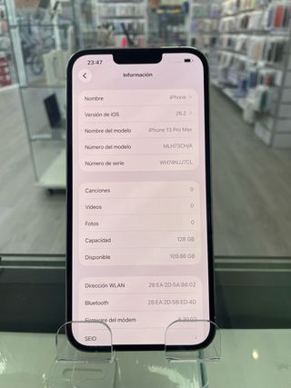 iPhone 13 Pro Max 128GB Blanco
