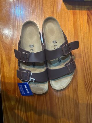 Sandalias Birkenstock Marrón Talla 43 de hombre