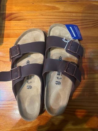 Sandalias Birkenstock Marrón Talla 43 de hombre