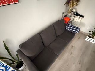 Sofá 3 plazas Ikea gris