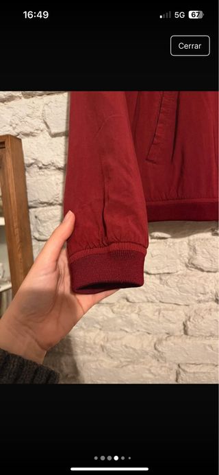 Bomber fina Only roja