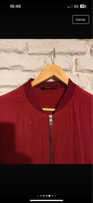 Bomber fina Only roja