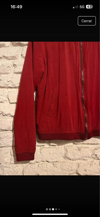 Bomber fina Only roja