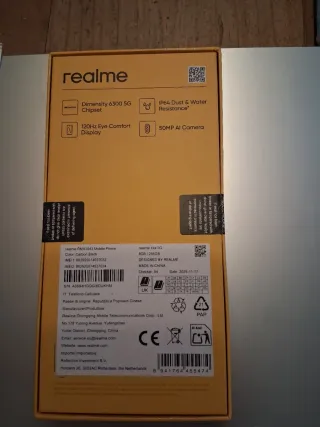 Teléfono Realme 14X 5G Negro/Morado