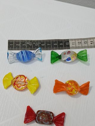 Caramelle Vetro Murano Multicolore