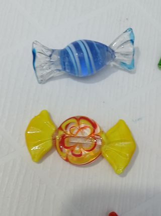 Caramelle Vetro Murano Multicolore