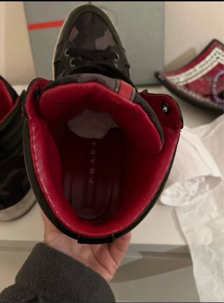 Sneakers alte Prada camouflage