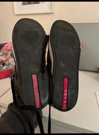 Sneakers alte Prada camouflage