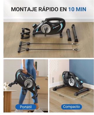 Pedaleador Merach Mini Bicicleta Estática