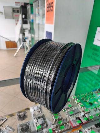 Cabo Coaxial RG6 Edision OCX-100 CU Preto 100m