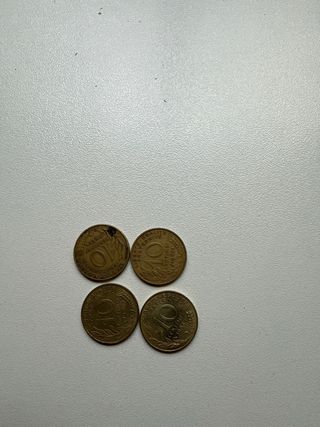 Lote 17 monedas República Francesa