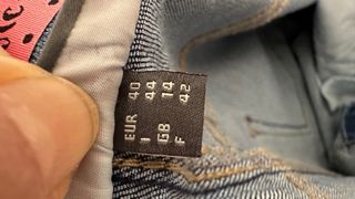 Falda tejana denim con detalles