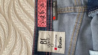 Falda tejana denim con detalles