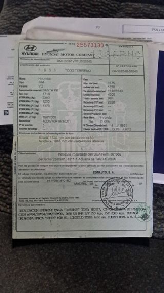 Despiece de Hyundai SantaFe 2.0 CRDi 60.000km