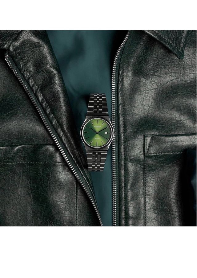 Orologio Casio Verde Quadrante Acciaio Inossidabile